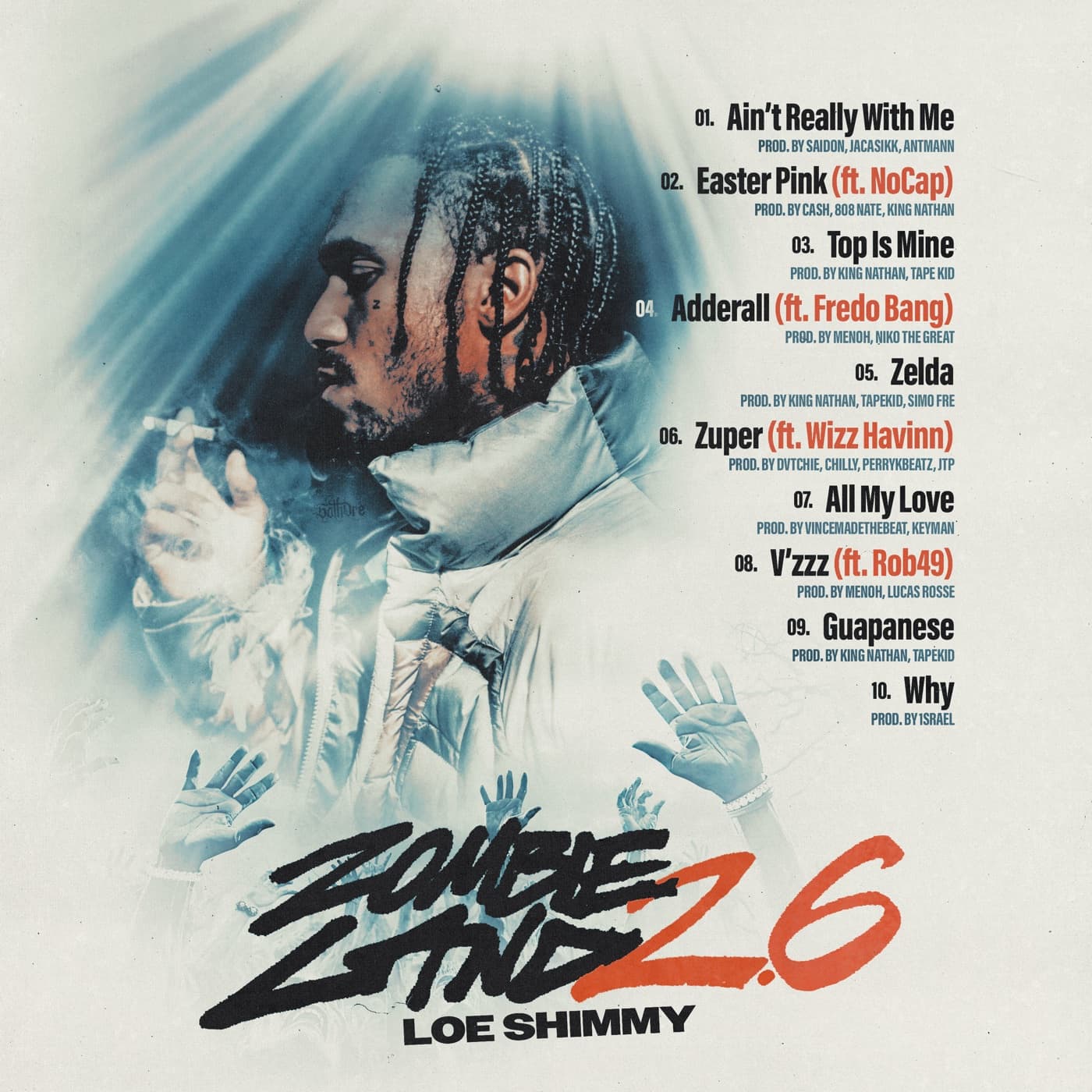 Zombieland 2, Tracklist Artwork