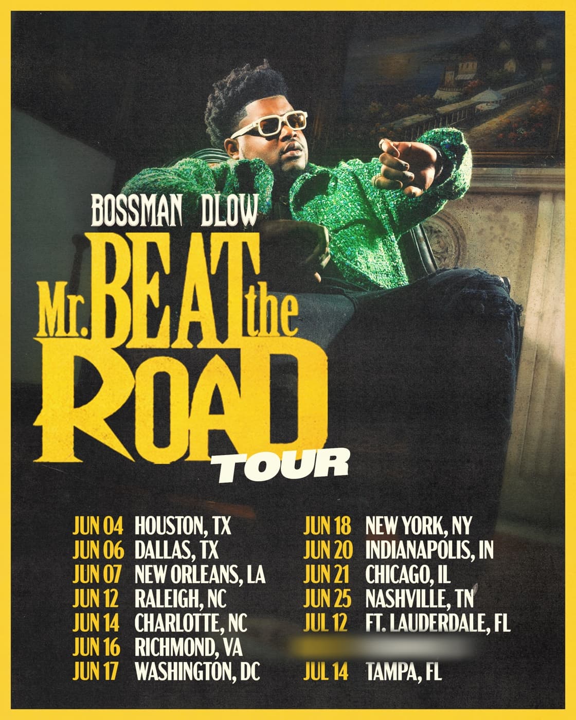 Mr Beat The Road, Tour Ad Mats · 4:5