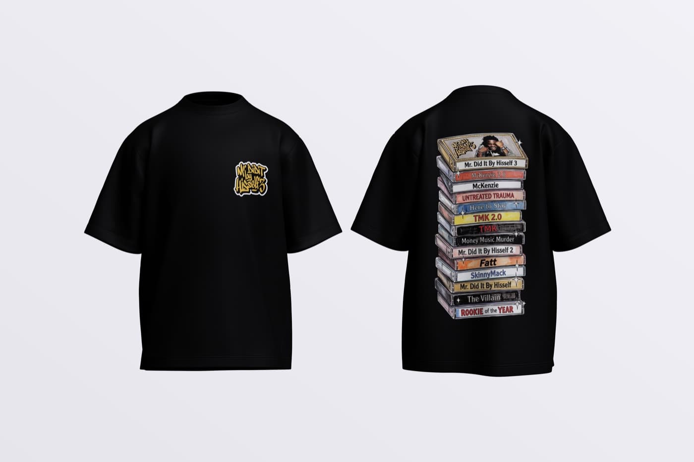 Mr. Did It By Hisself 3, Merch Design