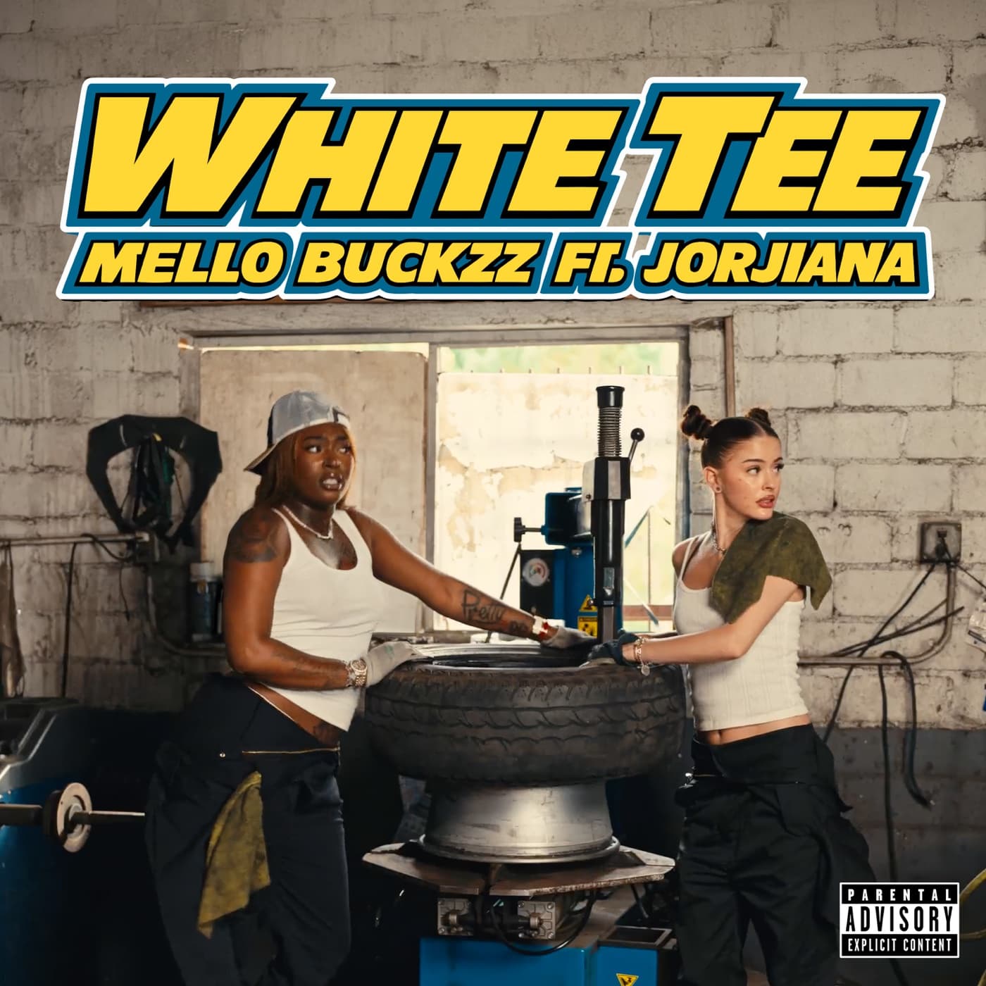 Mello Buckzz, White Tee