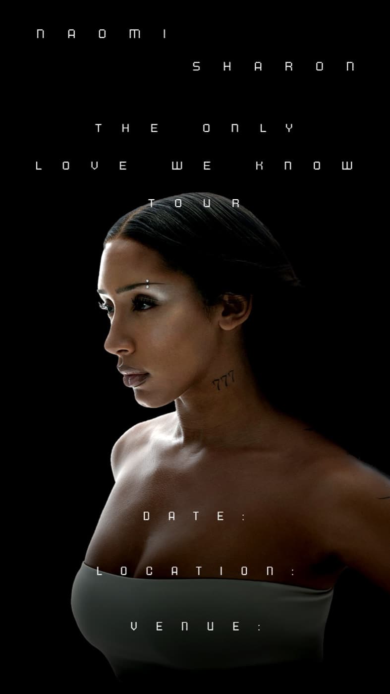 The Only Love We Know, Tour Ad Mats · 9:16