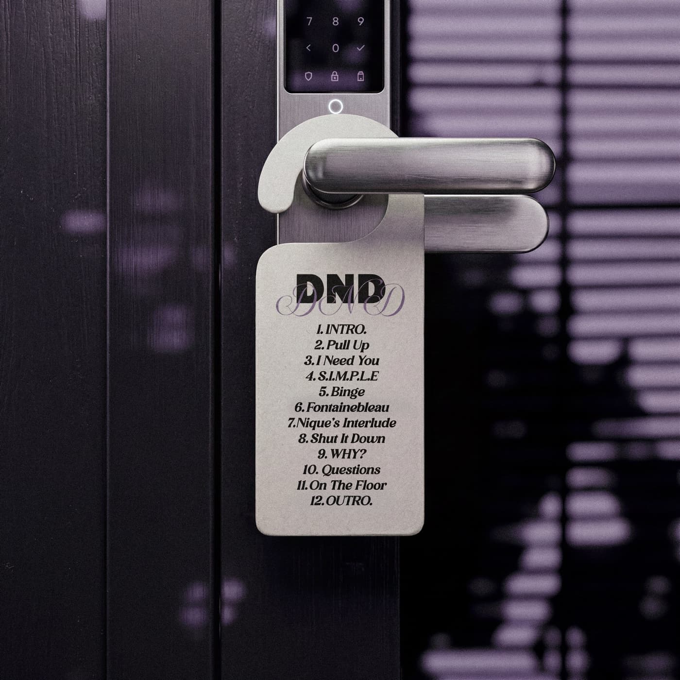 DND, Tracklist Artwork